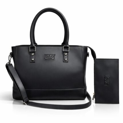 Bella faux leather tote bag – BS006