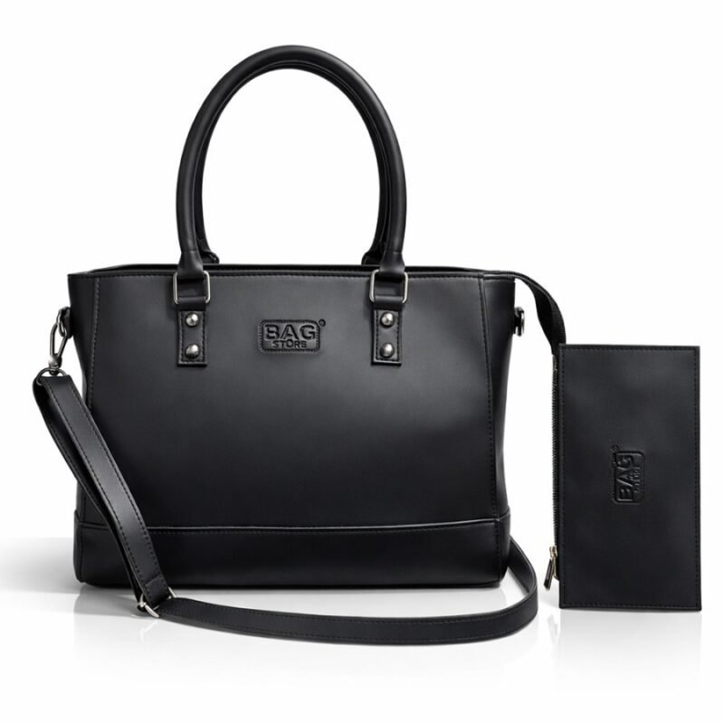 Bella faux leather tote bag – BS006