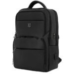 K. 42L Extra Large Backpack, Laptop Backpack for Men Women, 17.3 to 15.6 Inch Business Computer Backpack with USB Port, Water Resistant Teacher Nurse Travel School University College Weekender Daypack, Grey