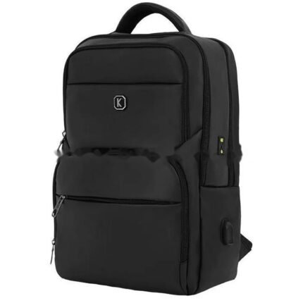 K. 42L Extra Large Backpack, Laptop Backpack for Men Women, 17.3 to 15.6 Inch Business Computer Backpack with USB Port, Water Resistant Teacher Nurse Travel School University College Weekender Daypack, Grey