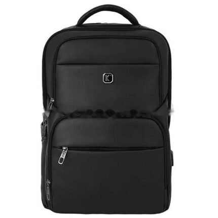 K. 42L Extra Large Backpack, Laptop Backpack for Men Women, 17.3 to 15.6 Inch Business Computer Backpack with USB Port, Water Resistant Teacher Nurse Travel School University College Weekender Daypack, Grey