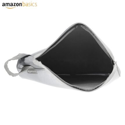 Amazon Basics 13.3″ Executive Laptop Sleeve Case (With Handle) – Gray