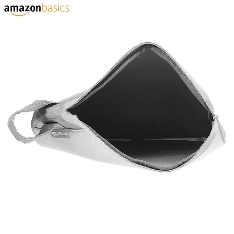 Amazon Basics 13.3″ Executive Laptop Sleeve Case (With Handle) – Gray