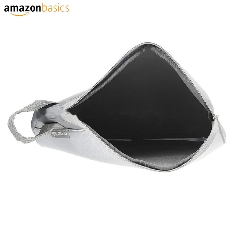 Amazon Basics 13.3″ Executive Laptop Sleeve Case (With Handle) – Gray