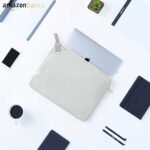 Amazon Basics 13.3″ Executive Laptop Sleeve Case (With Handle) – Gray