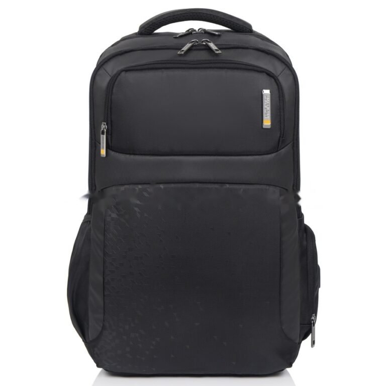 American Tourister Segno II Black 15.6″ With USB & Rain Cover