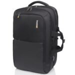 American Tourister Segno V Black 15.6″ with USB & Rain Cover