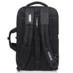 American Tourister Segno V Black 15.6″ with USB & Rain Cover