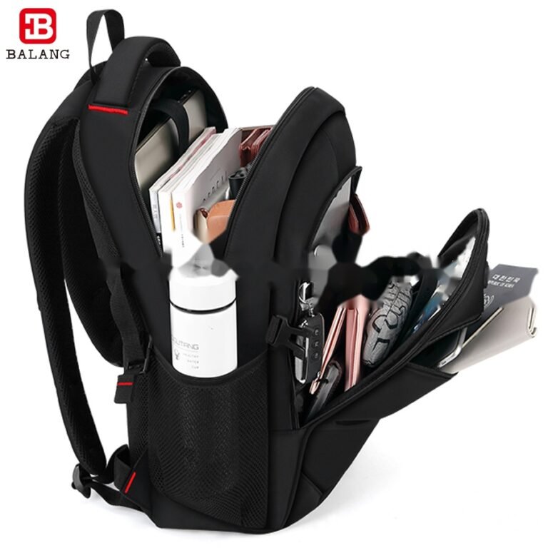 BaLang Laptop Backpack for 15.6″ to17″ inch laptop fit Computer Male Waterproof Men Bussiness Dayback Women Travel Bags Schoolbag for Teenager