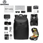 BIAOWANG Antitheft 15.6″ Backpack with USB & AUX (ZBP1058)