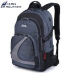 Camel Mountain laptop backpack 17.3 Schoo / College / University Travel Business Trips Men & Women Navy Blue
