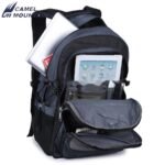 Camel Mountain laptop backpack 17.3 Schoo / College / University Travel Business Trips Men & Women Navy Blue