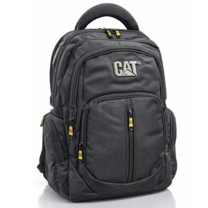 Caterpillar Business Travel Backpack with USB Charging Port & AUX Cable 15.6″ with Bubble Padding Laptop Compartment with Rain Cover Men & Women Model 9443A#-19