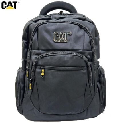 Caterpillar USB Backpack Black Rain Cover