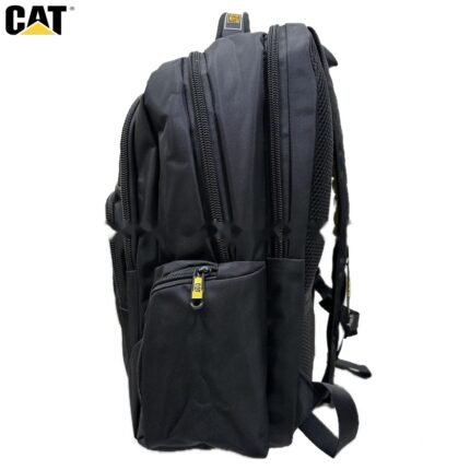 Caterpillar USB Backpack Black Rain Cover
