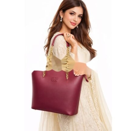 Chic Chain Link Tote – BS003