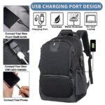 Classic Casual Laptop Backpack Fits 15.6 inch Laptop Computer Bag for Men Women College Boy Girl Student
