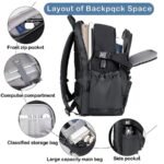 Classic Casual Laptop Backpack Fits 15.6 inch Laptop Computer Bag for Men Women College Boy Girl Student