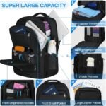 Classic 42L Anti-Theft Laptop Backpack (Black)