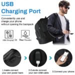 Classic 42L Anti-Theft Laptop Backpack (Black)