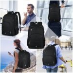 Classic 42L Anti-Theft Laptop Backpack (Black)