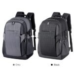 CLASSIC Laptop Backpack Water Resistant Business Travel Bag with USB Charging Port Anti-Theft College School Computer Backpack Travel Casual Hiking Daypack 15.6 Inch Computer