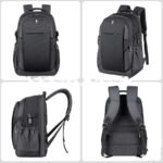 CLASSIC Laptop Backpack Water Resistant Business Travel Bag with USB Charging Port Anti-Theft College School Computer Backpack Travel Casual Hiking Daypack 15.6 Inch Computer