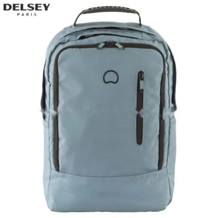Delsey Maubourg 15 Ltrs Anthracite Casual Backpack 15.6 (00001360002) Blue