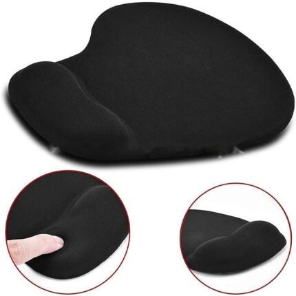 Generic Rubber F-02 Mouse Pad (Black)