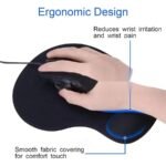 Generic Rubber F-02 Mouse Pad (Black)