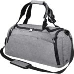 Gym Duffle Bag with Shoes Compartment 40L