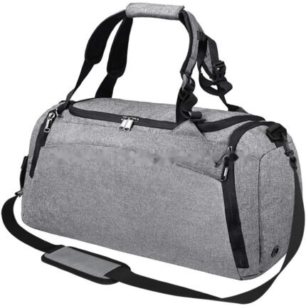 Gym Duffle Bag with Shoes Compartment 40L