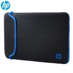 HP 14 Inch (35.5 cm) Black & Blue Reversible Neoprene Sleeve for Laptop/Chromebook/Mac Y7B87AV