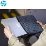 HP 15.6 Chroma CMF Geo Neoprene Reversible Laptop Sleeve Gray/Black 2TX17AA#ABB