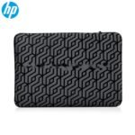 HP 15.6 Chroma CMF Geo Neoprene Reversible Laptop Sleeve Gray/Black 2TX17AA#ABB
