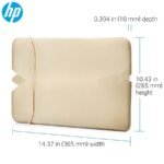 HP Neoprene Reversible Sleeve – Black/Gold (Up to 14″ ) 2UF59AA#ABB