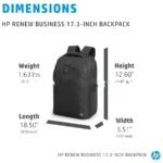 HP Renew Business Backpack for 17.3″ – Black (M55004-001)