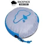 Laptop backpack rain cover with zip cover Fit 15.6 to 17 inch backpack