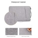laptop sleeve 13.3/14.1 for macbook and dell/hp/lenovo/acer/toshiba with handle