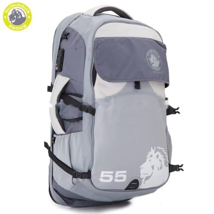 Numinous Globepak 65L Anti Theft Rucksack – Grey