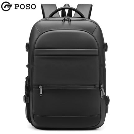 POSO 17.3 LAPTOP BACKPACK DAILY BUSINESS TRAVEL WITH USB PORT MODEL PS-660