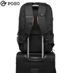 POSO BUSINESS TRAVEL 17.3 LAPTOP BACKPACK MODEL PS-501 GREY