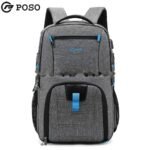POSO BUSINESS TRAVEL 17.3 LAPTOP BACKPACK MODEL PS-501 GREY