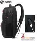 POSO BUSINESS TRAVEL 17.3 LAPTOP BACKPACK MODEL PS-501
