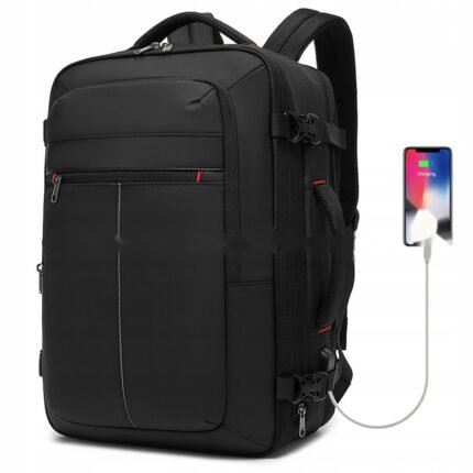 POSO PS-663 17.3″ Laptop Backpack Expandable With USB Port