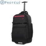 Protege 22″ Black Rolling Backpack with Telescopic Handle