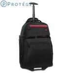 Protege 22″ Black Rolling Backpack with Telescopic Handle