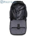 Protege 22″ Black Rolling Backpack with Telescopic Handle