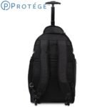 Protege 22″ Black Rolling Backpack with Telescopic Handle