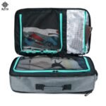RZTX Large Capacity Multipurpose Outdoor Backpack Shoulder Bag Oxford Cloth Bag for Business Men Grey